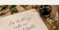 La caligrafía en el arte
