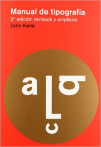 Comprar Manual tipografía de John Kane