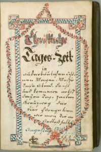 Manuscrito tipo letra gótica Fraktur