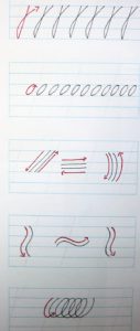 Ejercicios para mejorar caligrafía cursiva 2