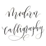Caligrafía moderna o Modern Calligraphy: Qué es y cómo se escribe
