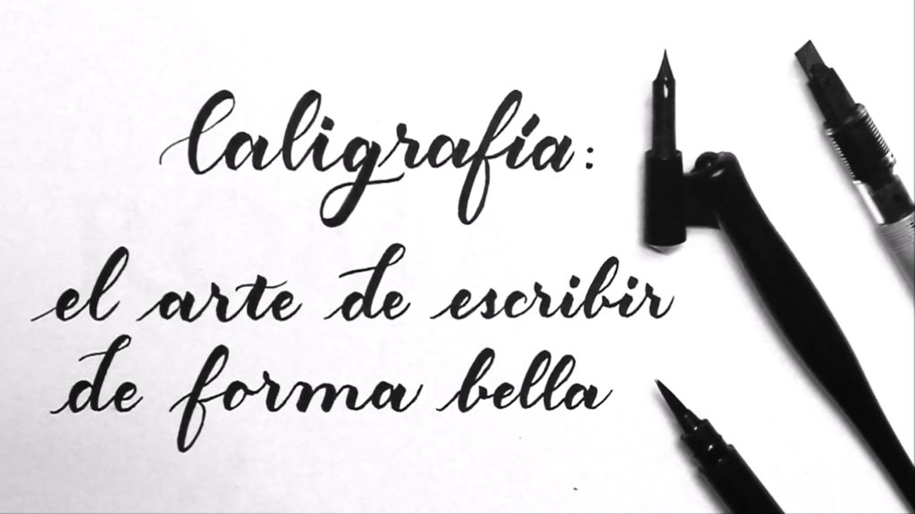 Definición caligrafía qué es caligrafía