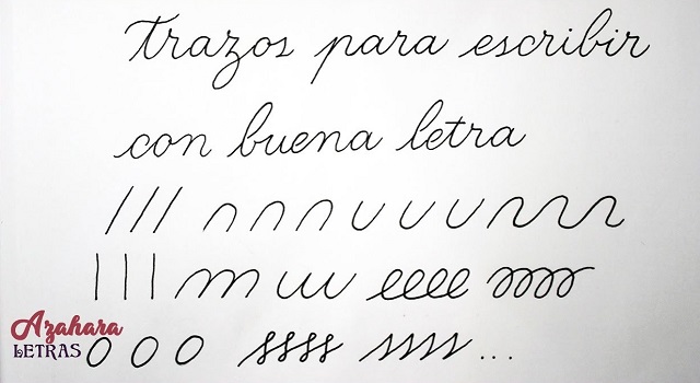 Featured image of post Trazos Para Aprender A Escribir Letra Cursiva Lo entender n mejor con ejemplos como la palabra jueza empieza con j o acad mico es una palabra esdr jula