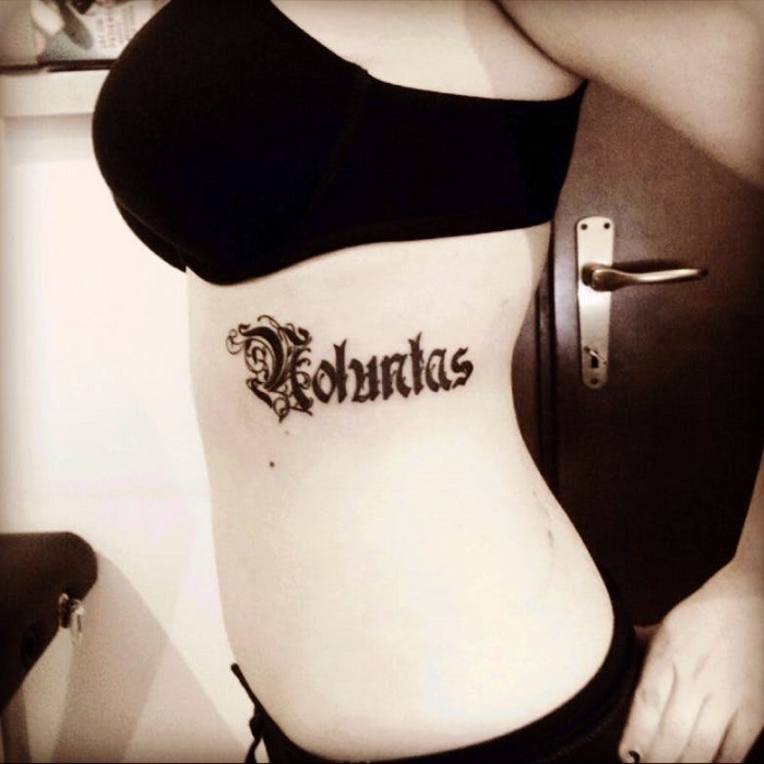 Nombres Letras Goticas Tatuajes - LETRA