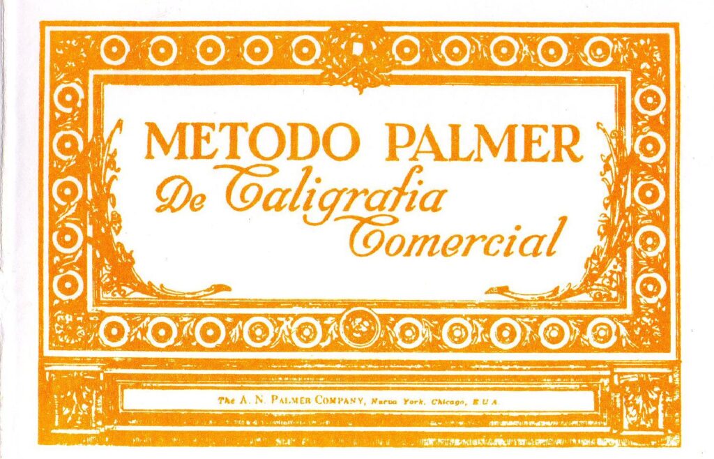 Portada método Palmer de caligrafía