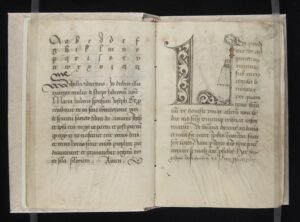 Manuscrito caligrafía gótica bastarda circa1510-1517