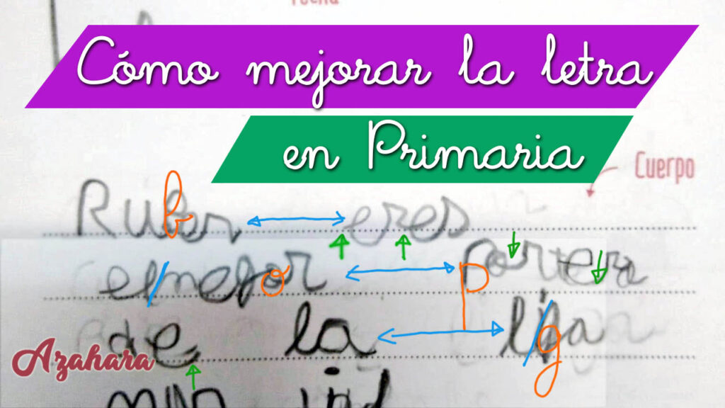 Cómo Mejorar caligrafía de niños de primaria