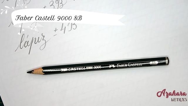 Lápiz Faber Castell 9000 dureza 8B