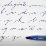 Cómo Escribir Letra Elegante Con Bolígrafo